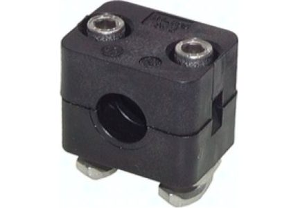 GR532LTMES Rohrschelle, leichte Baureihe, 32mm, Edelstahl
